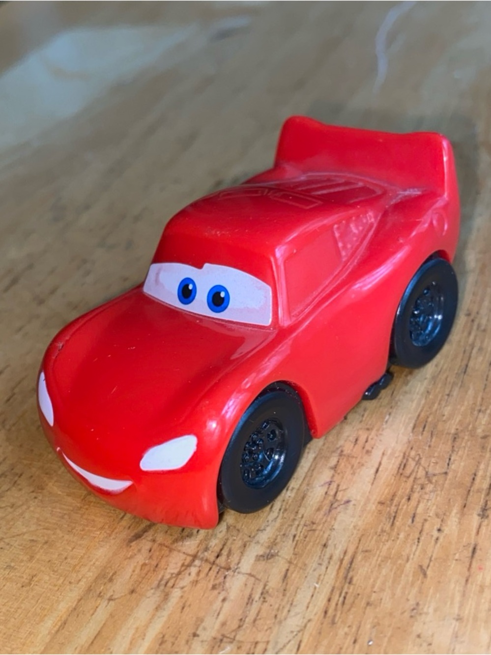 Disney Pixar Pull Back Red Car Manufactured for McD Company in China